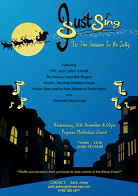 Christmas concert flyer 2014